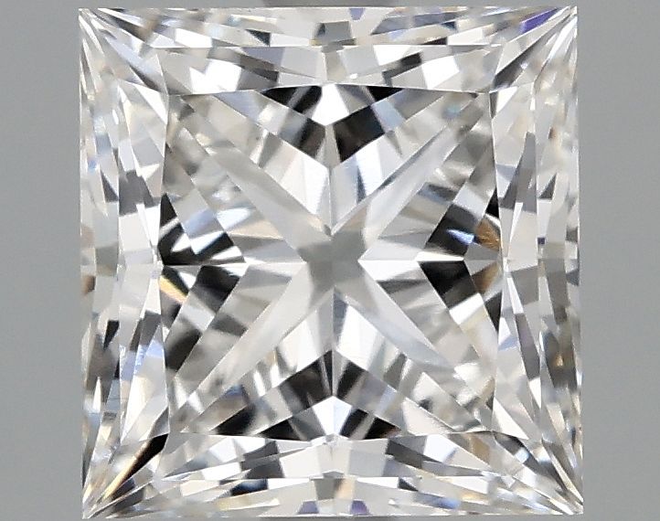 2.09 ct. princess Lab Grown Diamond front image
