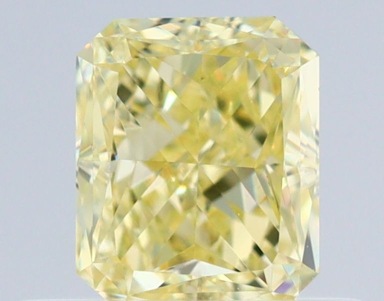 0.5 Carat Radiant Diamond Fancy Light Yellow VS1