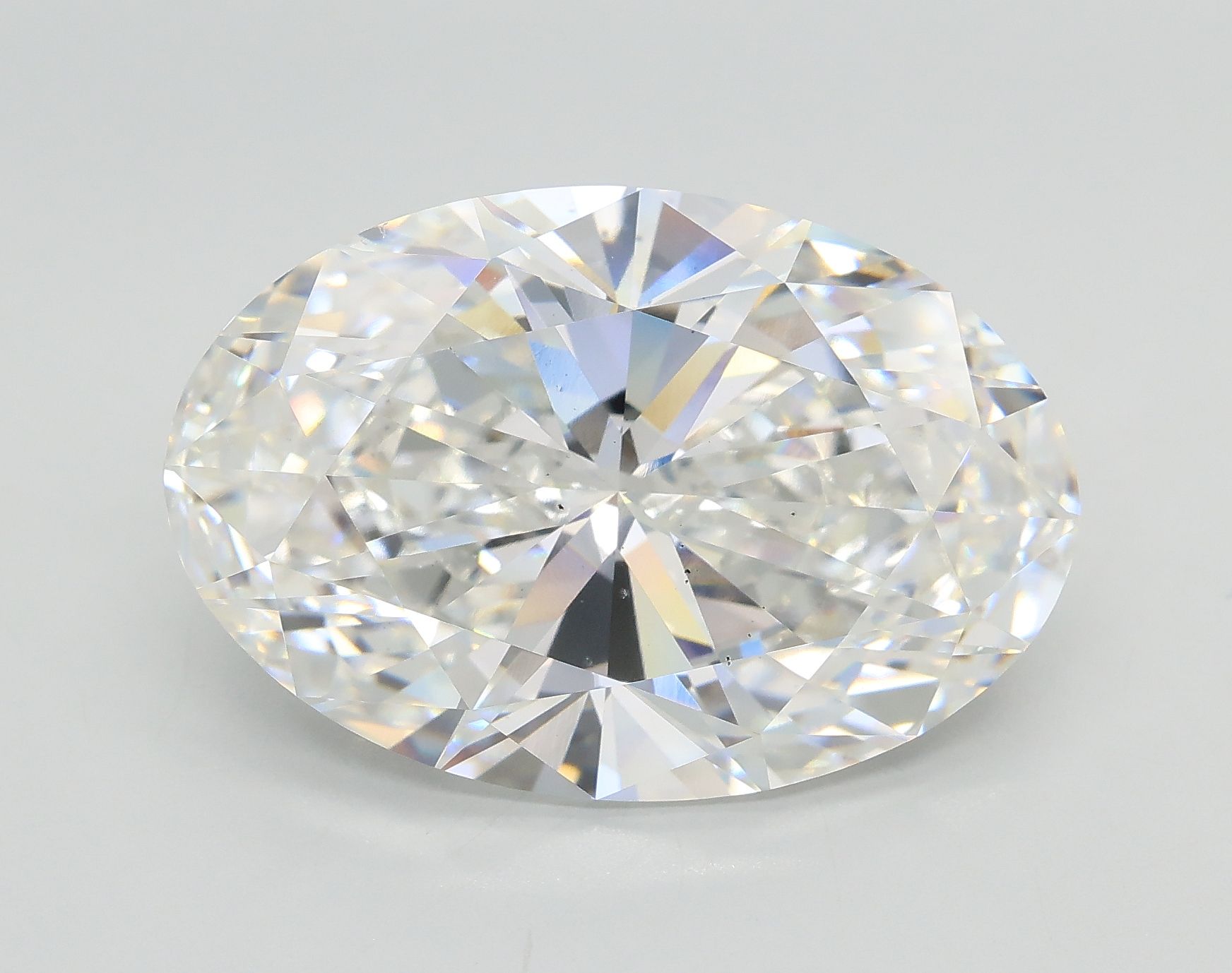 9.07 ct. oval Lab Grown Diamond front image