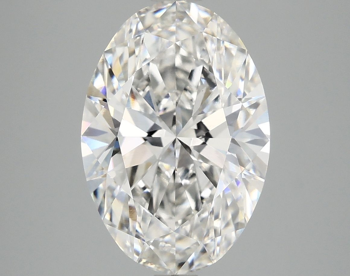 4.10 ct. oval Lab Grown Diamond front image