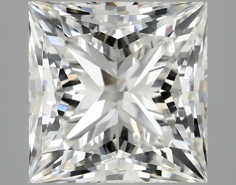 4.11 ct. princess Lab Grown Diamond front image