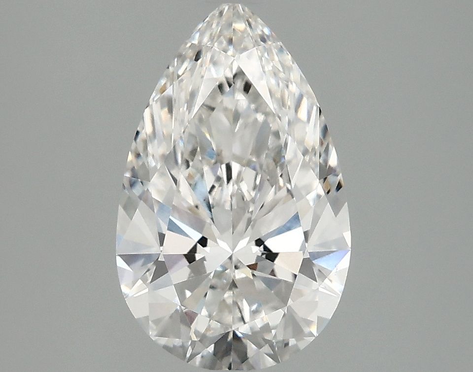 2.10 ct. pear Lab Grown Diamond front image