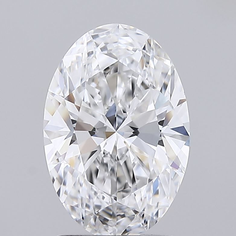 1.77 ct. oval Lab Grown Diamond front image