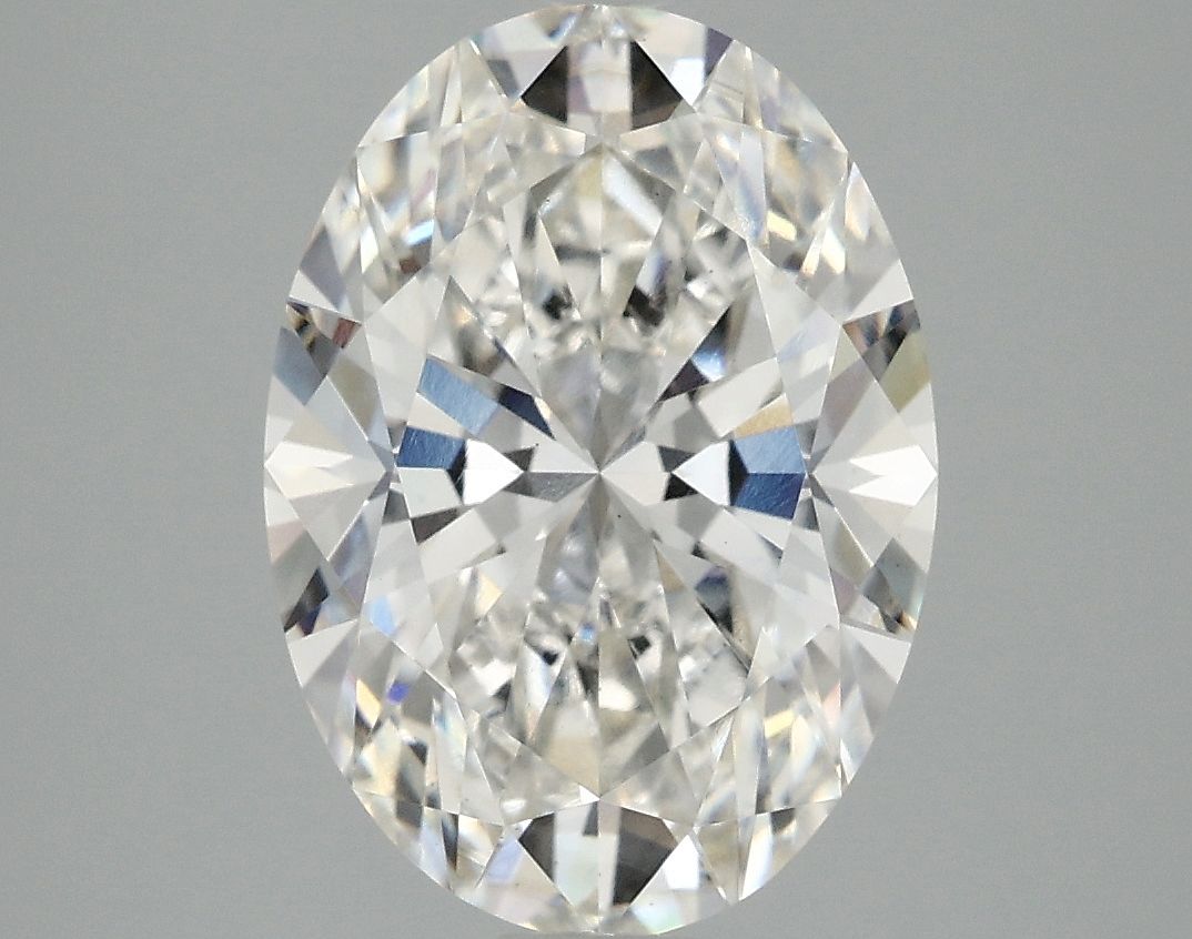 4.10 ct. oval Lab Grown Diamond front image