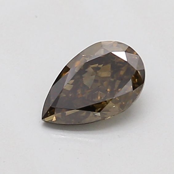 0.35ct Pear BLACK VS2