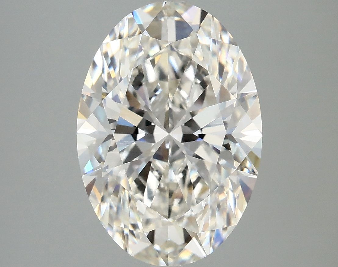 4.08 ct. oval Lab Grown Diamond front image