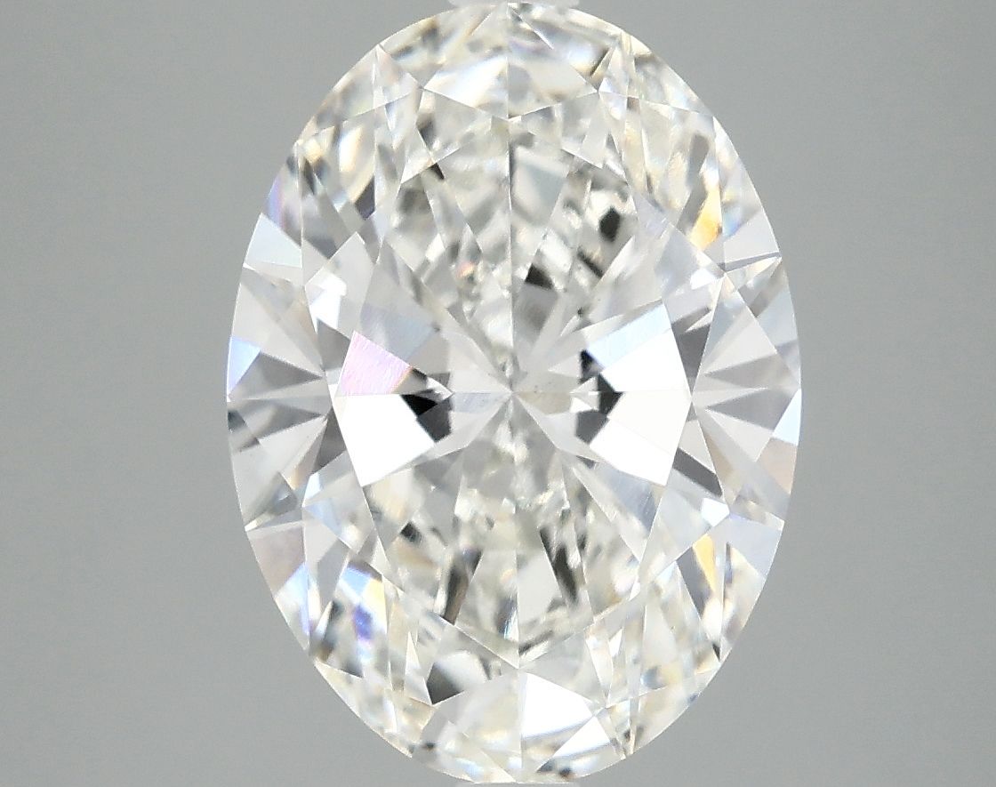 3.95 ct. oval Lab Grown Diamond front image