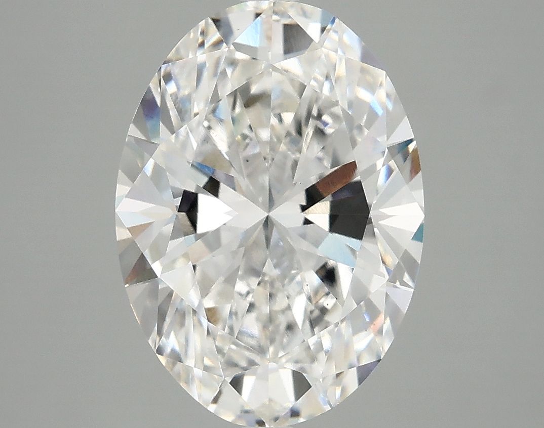 4.05 ct. oval Lab Grown Diamond front image