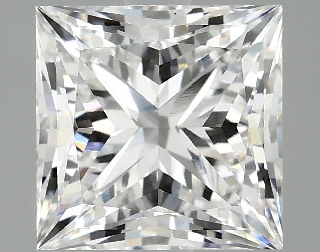 2.10 ct. princess Lab Grown Diamond front image