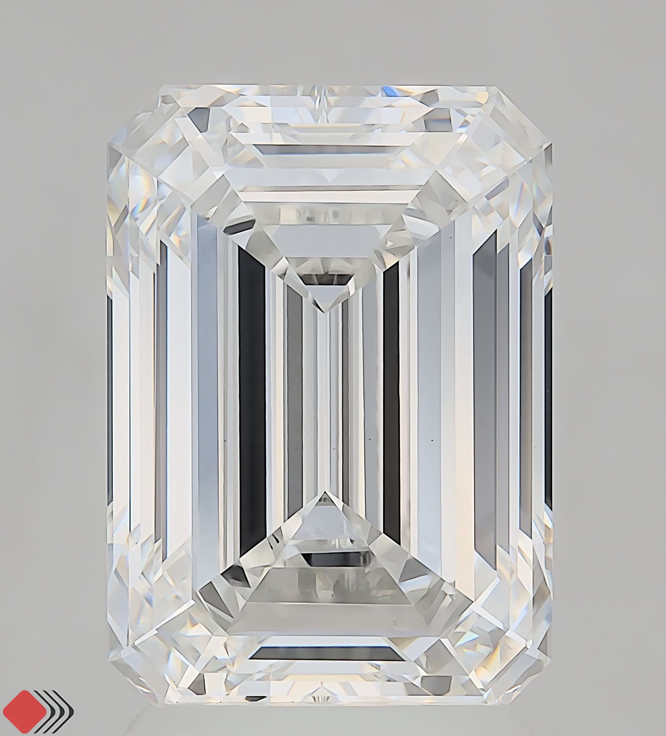 3.03 ct. emerald Lab Grown Diamond front image