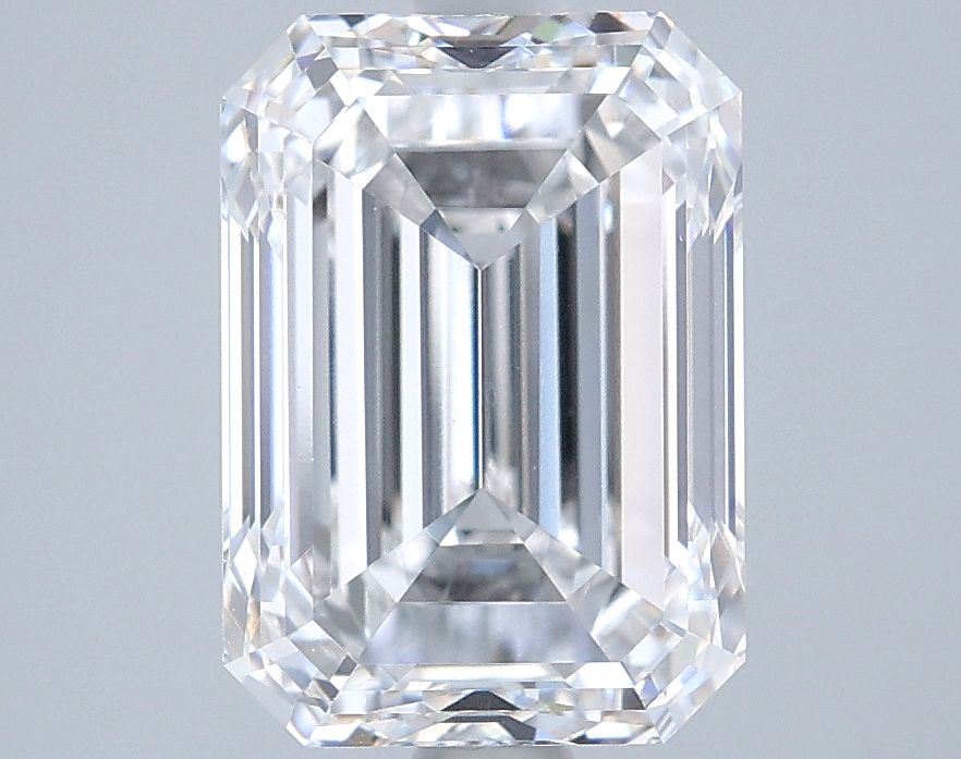 3.74 ct. emerald Lab Grown Diamond front image
