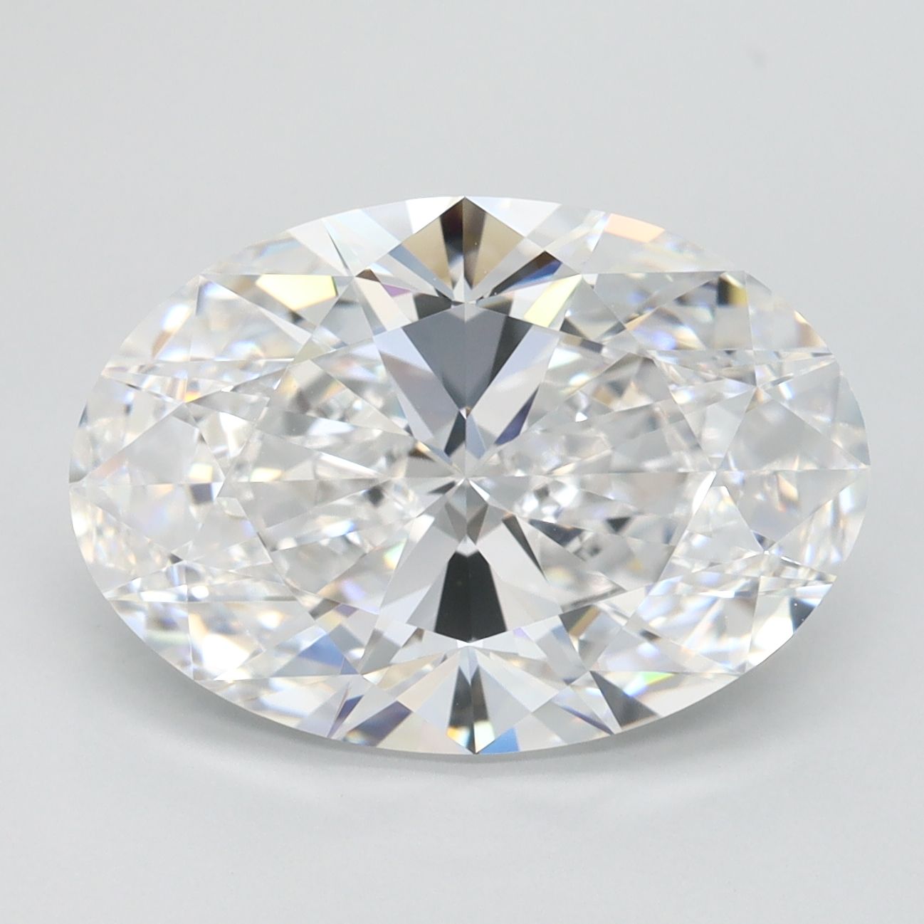 4.22 ct. oval Lab Grown Diamond front image