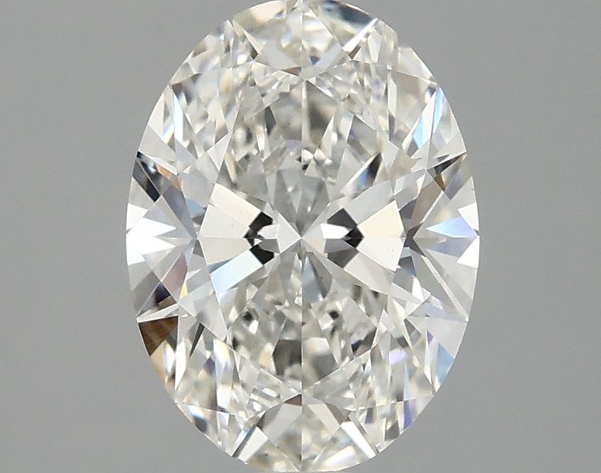 2.07 ct. oval Lab Grown Diamond front image