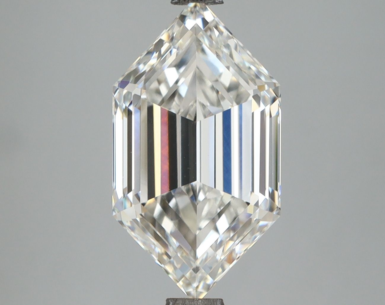 4.09 ct lab-grown Hexagonal Diamond