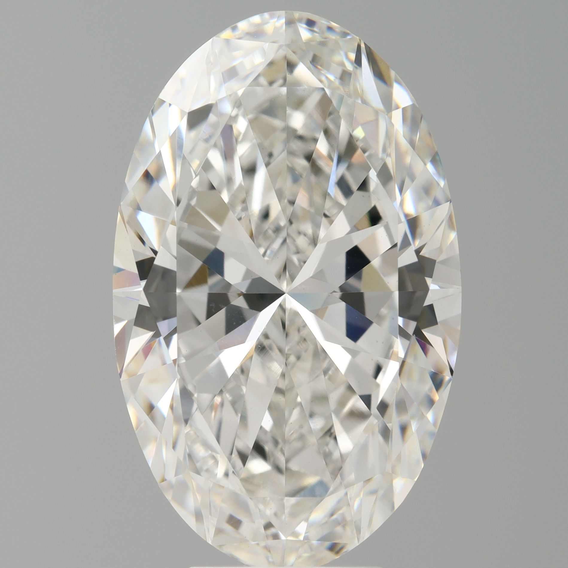 7.52 ct. oval Lab Grown Diamond front image