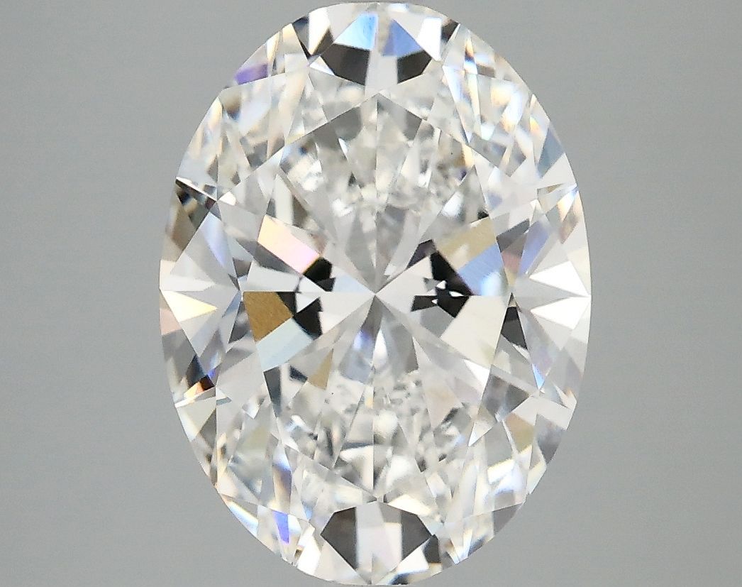 3.89 ct. oval Lab Grown Diamond front image