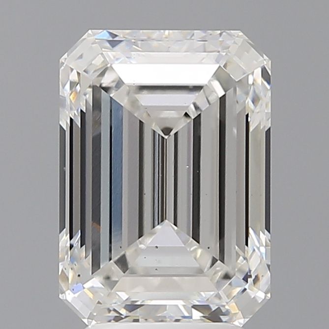 4.05 ct. emerald Lab Grown Diamond front image