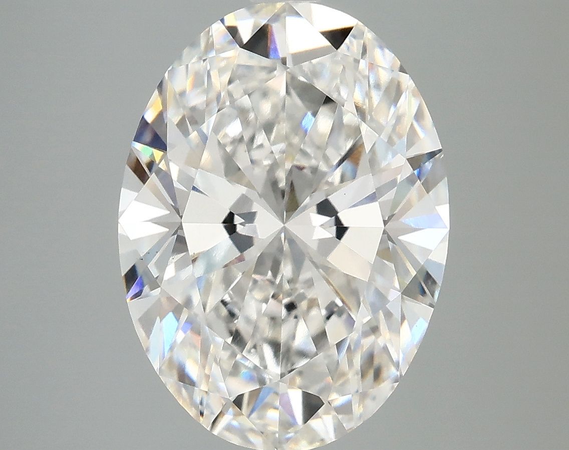 4.04 ct. oval Lab Grown Diamond front image