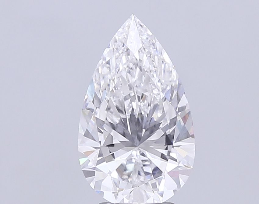 4.10 ct. pear Lab Grown Diamond front image