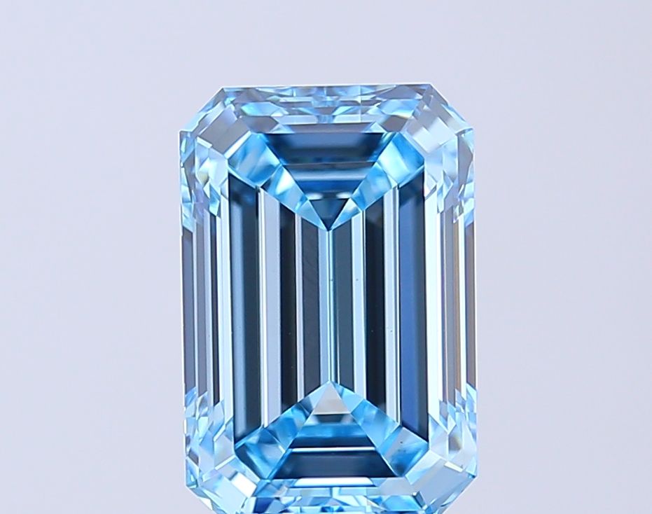 4.06 ct. emerald Lab Grown Diamond front image