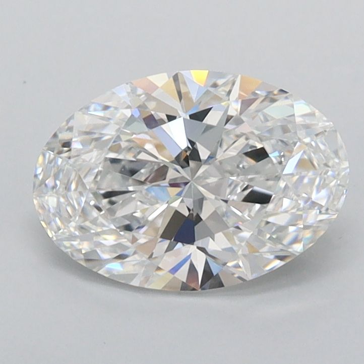 1.30 ct. oval Lab Grown Diamond front image