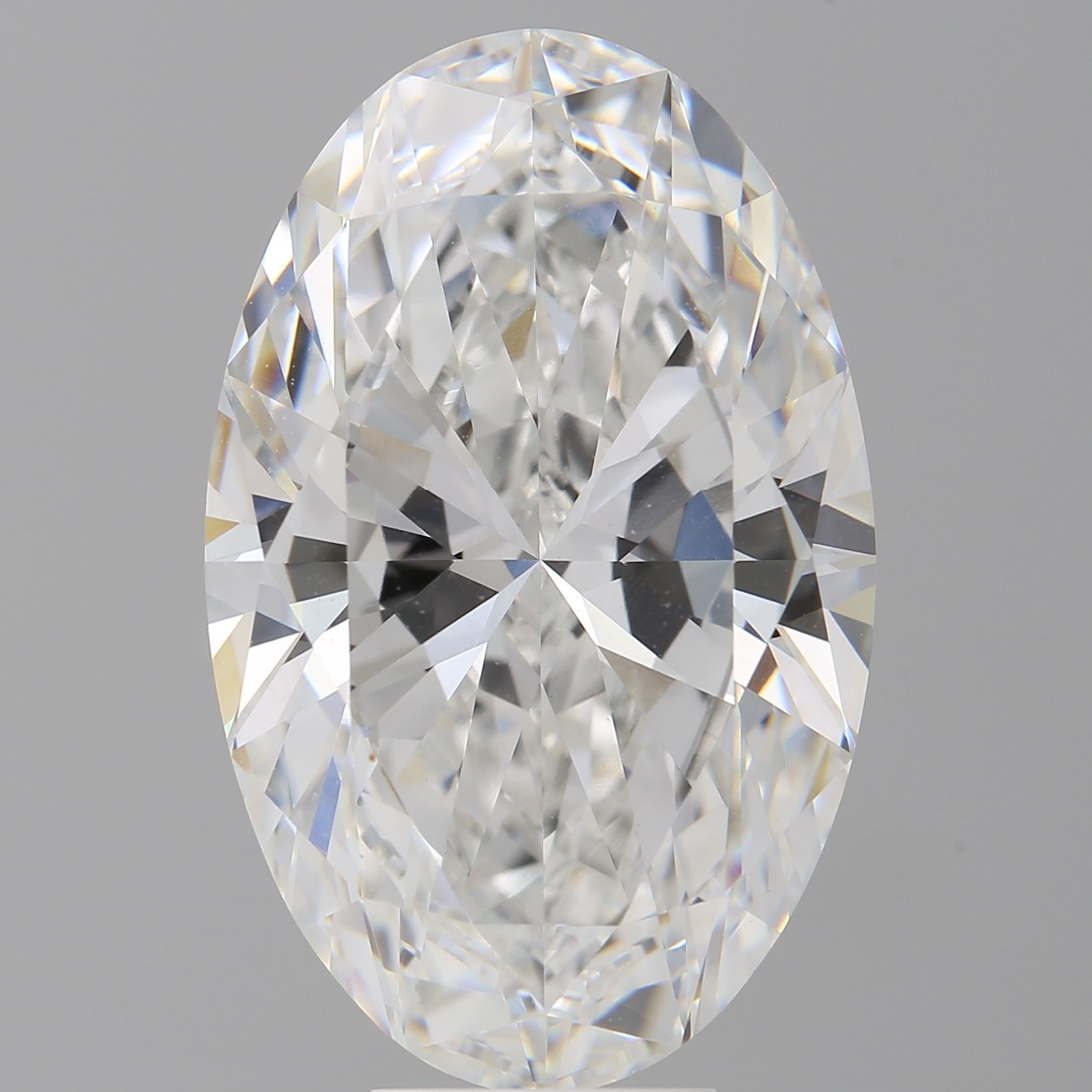 9.58 ct. oval Lab Grown Diamond front image