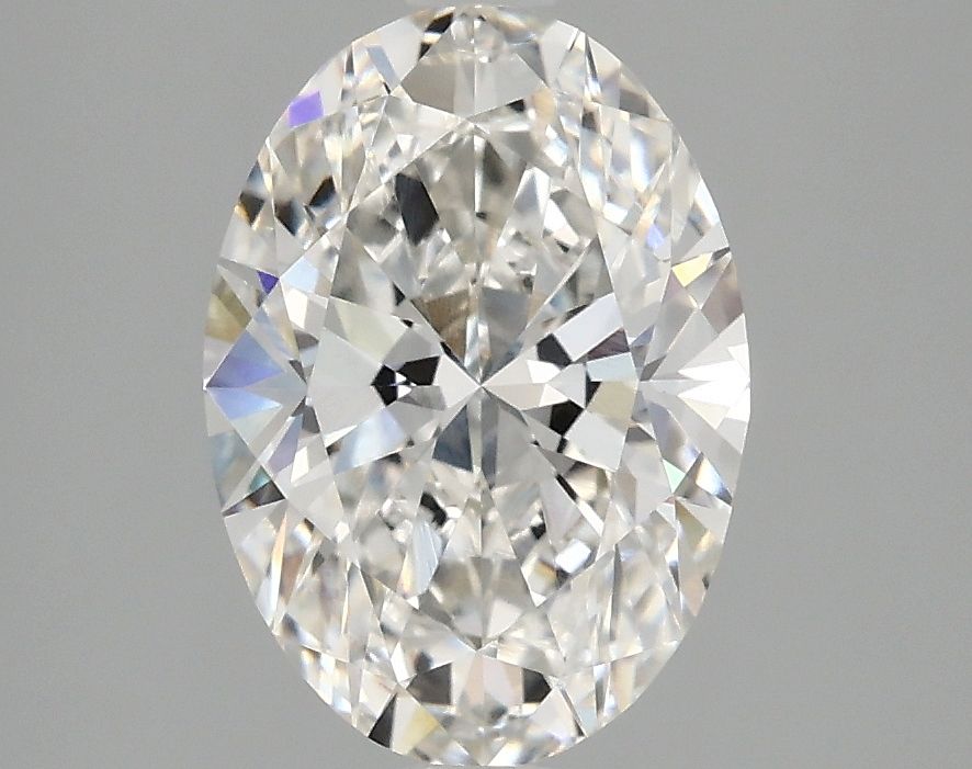 2.06 ct. oval Lab Grown Diamond front image