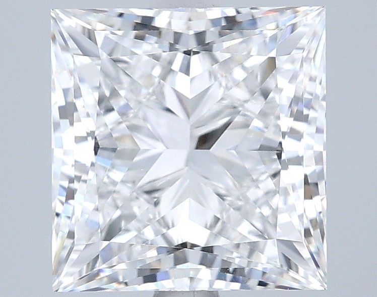 3.72 ct. princess Lab Grown Diamond front image
