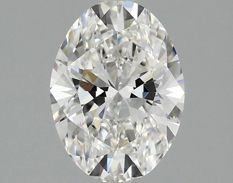 1.37 ct. oval Lab Grown Diamond front image