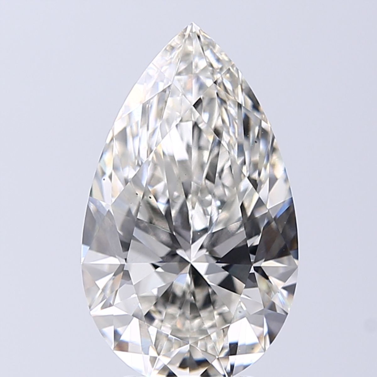 4.01 ct. pear Lab Grown Diamond front image