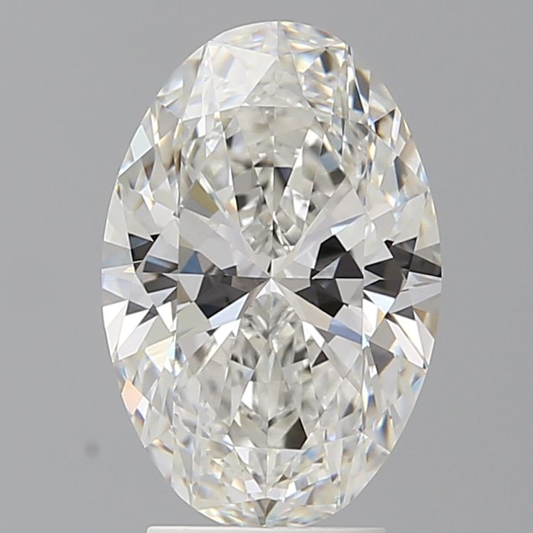 3.51 ct. oval Lab Grown Diamond front image