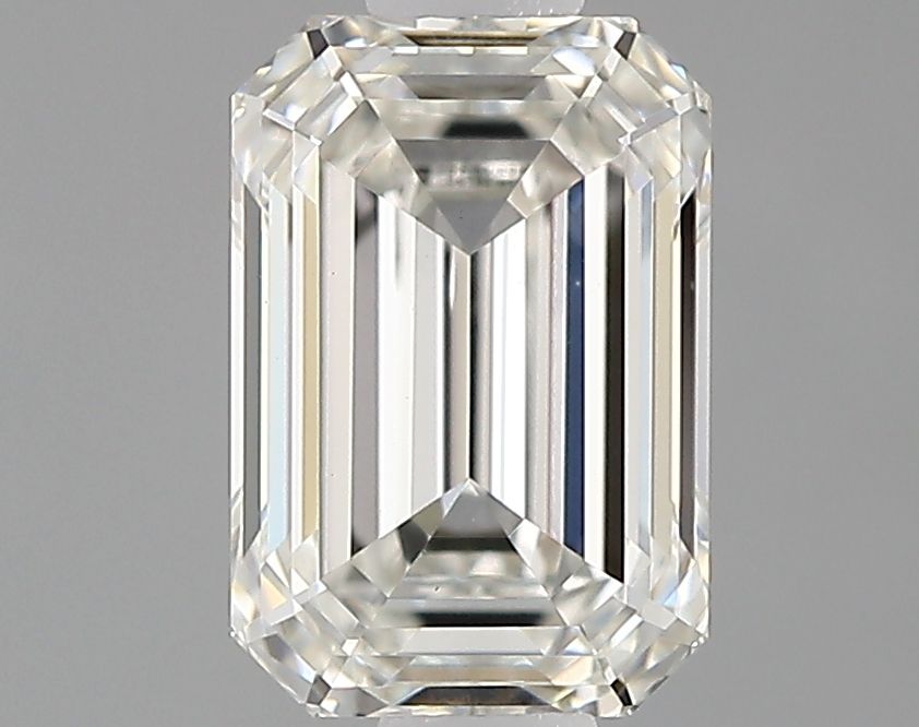 0.76 ct. emerald Lab Grown Diamond front image