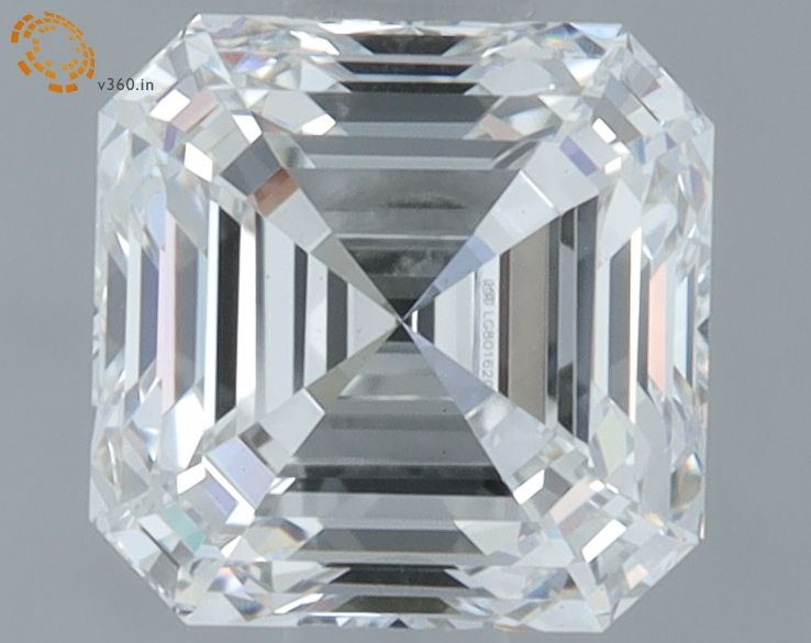1.21 ct lab-grown Asscher Diamond