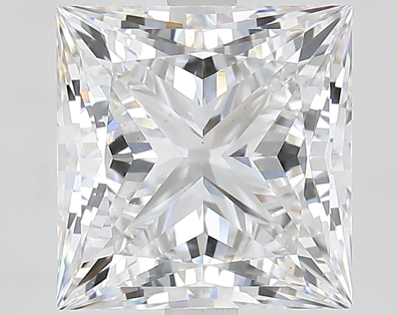 4.62 ct. princess Lab Grown Diamond front image