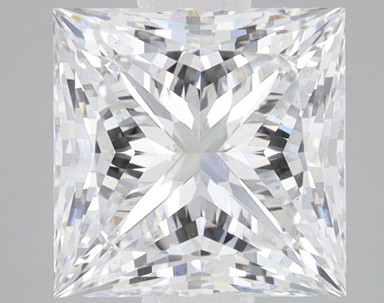 3.09 ct. princess Lab Grown Diamond front image