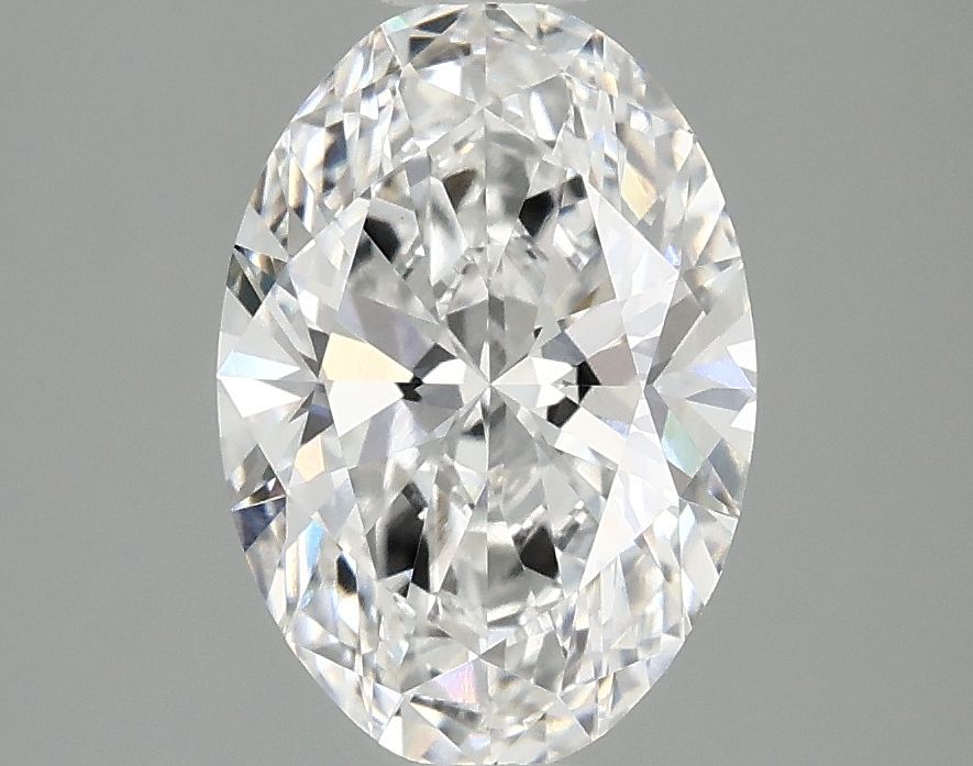 2.10 ct. oval Lab Grown Diamond front image