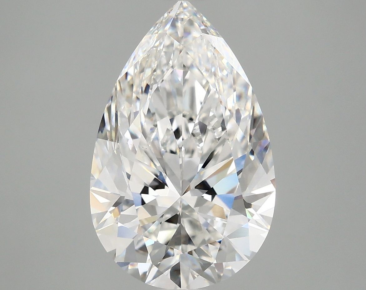 4.08 ct. pear Lab Grown Diamond front image