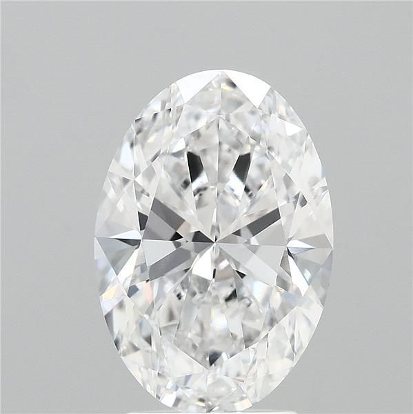 3.03 ct. oval Lab Grown Diamond front image