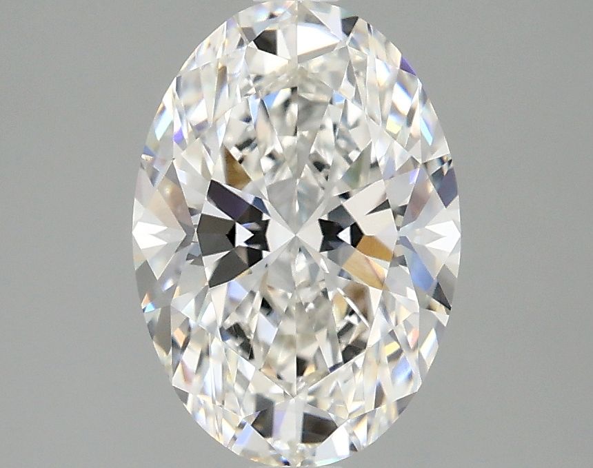 2.10 ct. oval Lab Grown Diamond front image
