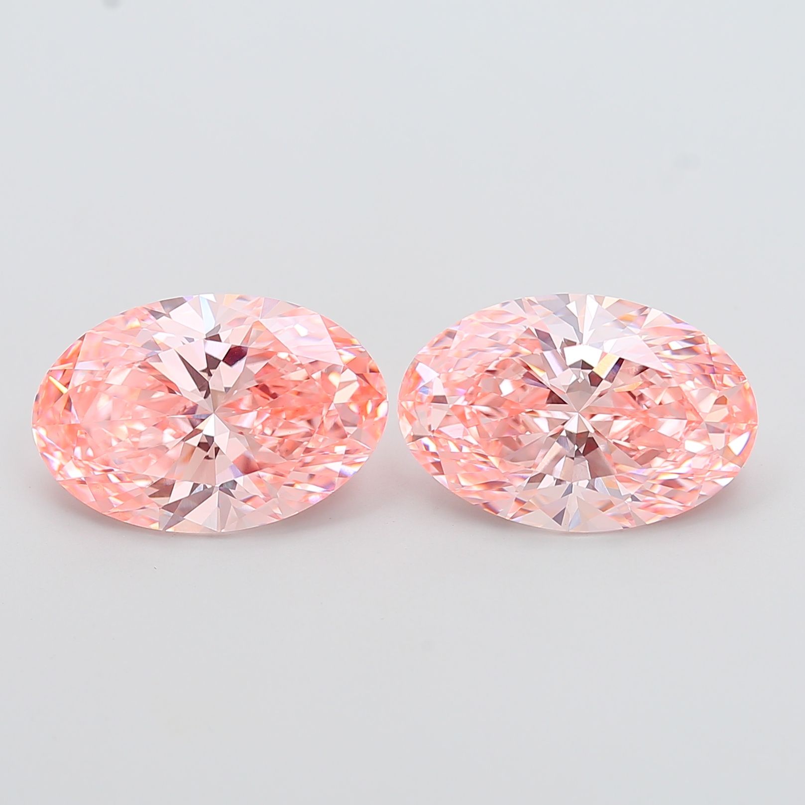 6.04 ct. oval Lab Grown Diamond front image