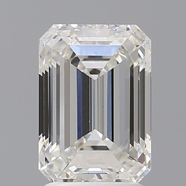 2.56 ct. emerald Lab Grown Diamond front image