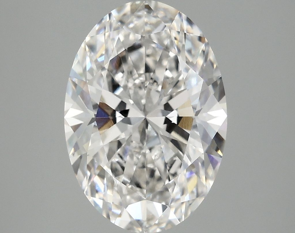 3.10 ct. oval Lab Grown Diamond front image