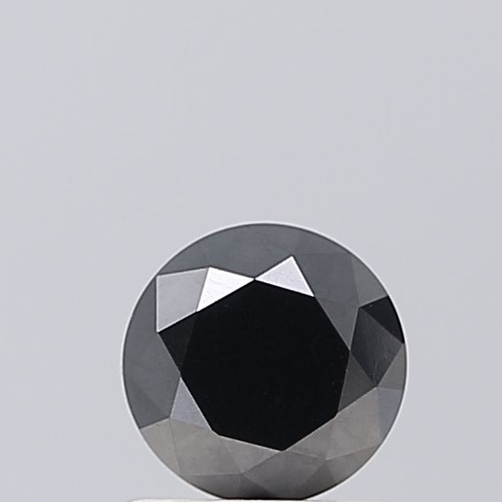 0.85 Carat Round Diamond Black VS2