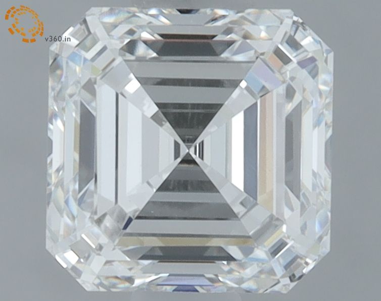 1.07 ct lab-grown Asscher Diamond