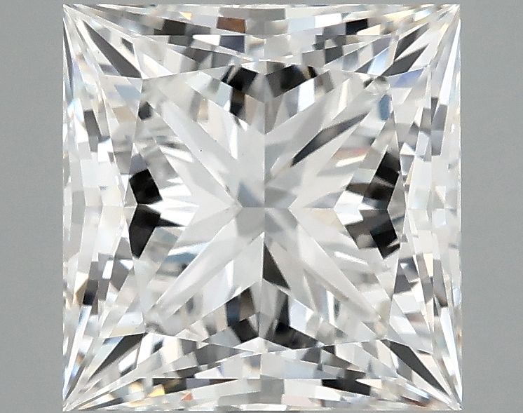 4.17 ct. princess Lab Grown Diamond front image