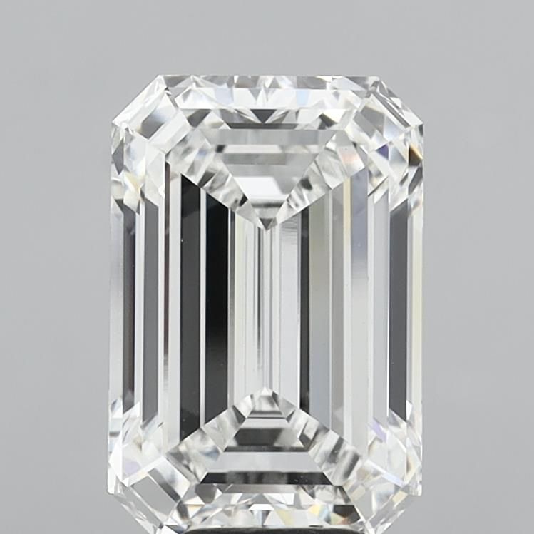 7.09 ct. emerald Lab Grown Diamond front image