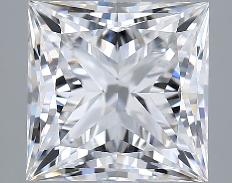 5.03 ct. princess Lab Grown Diamond front image