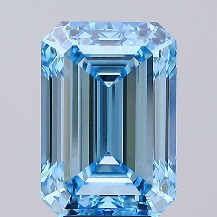 5.05 ct. emerald Lab Grown Diamond front image