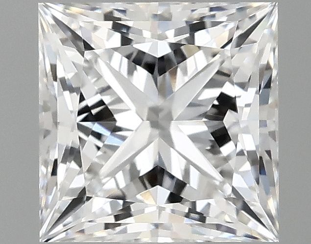 2.10 ct. princess Lab Grown Diamond front image