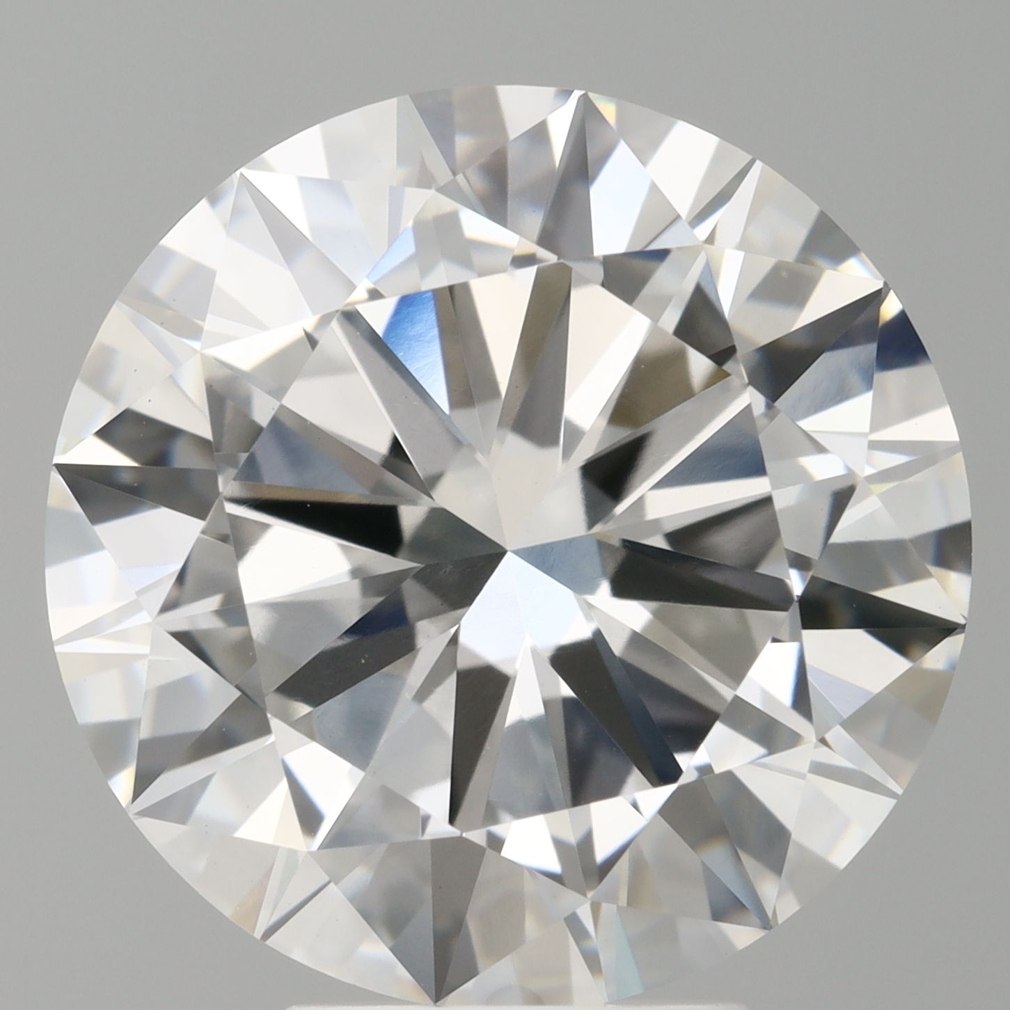6.01 ct. round Lab Grown Diamond front image